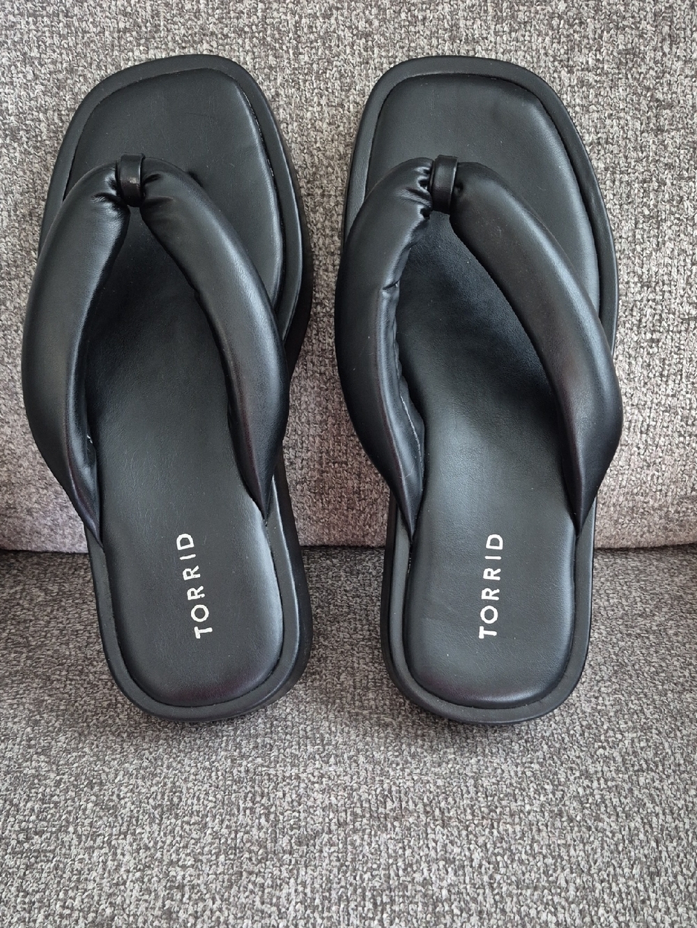 Torrid Women's Faux Leather Flip Flops